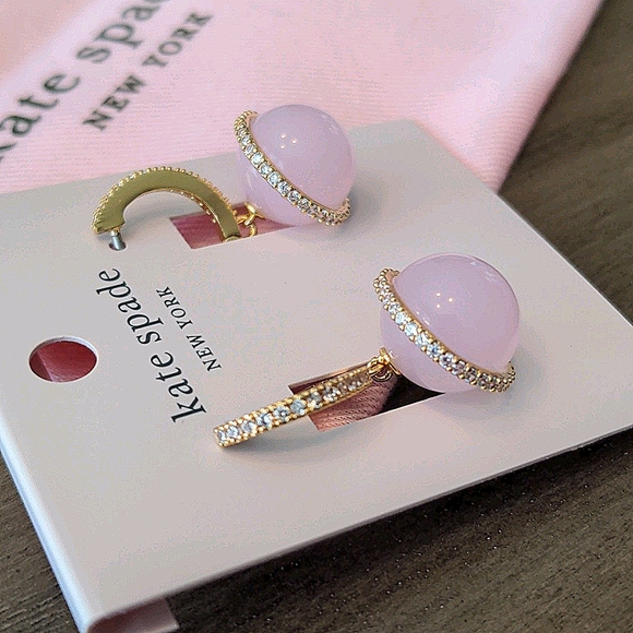 NEW Kate Spade On The Rocks Huggies in Pink Multi - Picture 6 of 10